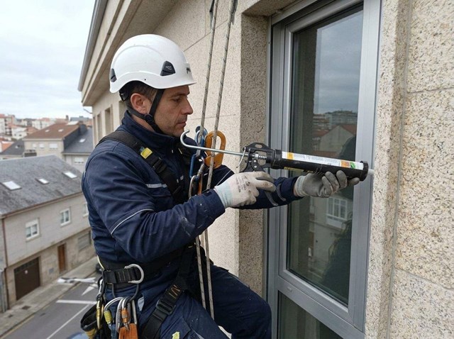 Así protegemos tu hogar: sellado de ventanas en altura en A Coruña - Imagen 1